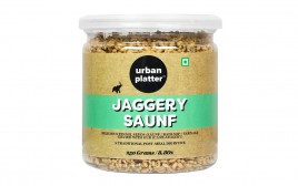Urban Platter Jaggery Saunf   Plastic Jar  250 grams